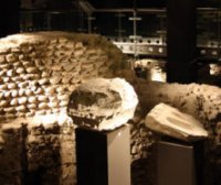 I resti emersi dagli scavi archeologici