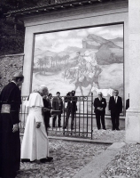 Giovanni Paolo II in visita alla III Cappella