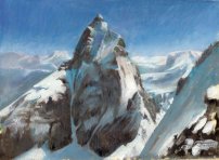 Uno dei quadri in mostra