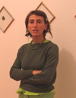 Un'immagine dell'artista presente sul suo sito