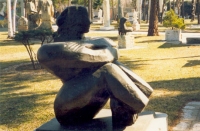 Un'opera dell'artista