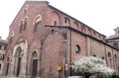 Veduta esterna della chiesa di Milano