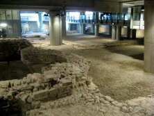 Gli scavi nelle terme antiche di Como