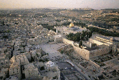 Una veduta della cittÃ  di Gerusalemme