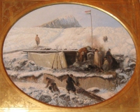 Gli avamposti alla vetta del Tonale, Gorra Giulio, 1859