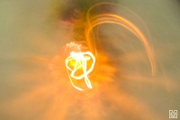 Un'opera dell'artista