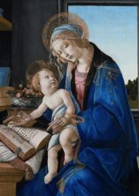 Sandro Botticelli e Filippino Lippi (?) Madonna con il Bambino d