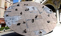 Il "Disco per Beuys", scultura all'aperto