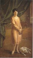 A.Carpi, Ritratto di Emilia Castoldi Riccardi Gatti - 1929