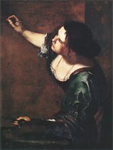 A. Gentileschi, Autoritratto come allegoria della pittura