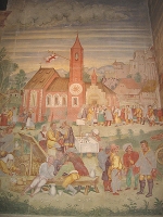 Gli affreschi di Villa PerabÃ²