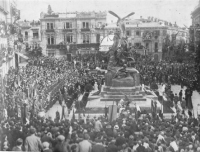 21 giugno 1927, inaugurazione del monumento