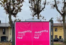 Magenta, il colore che diventa territorio