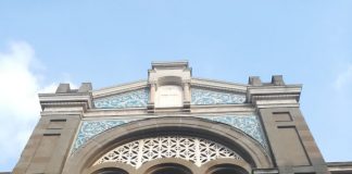 La sinagoga centrale di Milano e i giardini della Guastalla