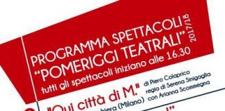 appuntamenti pomeriggi teatrali a varese
