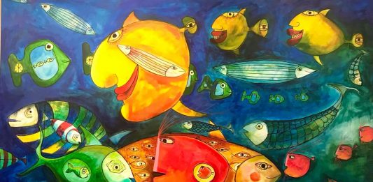 La natura immaginaria svela Chicco Colombo pittore